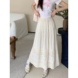 シンプルレースひもがある無地スカート | Ulysses | 詳細画像8 