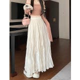 ひもがある無地ロングスカート | Ulysses | 詳細画像4 