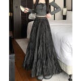 ひもがある無地ロングスカート | Ulysses | 詳細画像7 