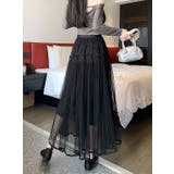 ひもがあるチュール無地スカート | Ulysses | 詳細画像9 