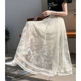 シンプルフリル付きチュール無地スカート | Ulysses | 詳細画像3 