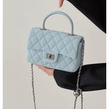 ブルー | チェーンショルダーバッグ【韓国ファッション】 | Ulysses