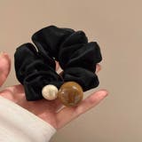 ブラック | ヘアゴム【韓国ファッション】 | Ulysses