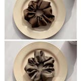 ブラウン×モカ | ヘアゴム【韓国ファッション】 | Ulysses