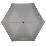 グレー | チャンピオン 男女兼用 無地 ガレッジロゴ ステッチ 耐風 3段ミニ折傘 | アンビープラス