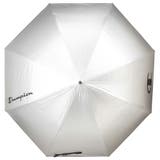 ブラック | チャンピオン 男女兼用 大判 晴雨兼用 シルバーコーティング ジャンプ長傘 | アンビープラス