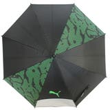 ライムグリーン | プーマ子供 晴雨兼用 ブラックコーティング プリント ジャンプ長傘 55cm | アンビープラス