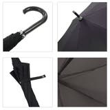 umbe+ 紳士 メンズ 無地 耐風 ジャンプ長傘 | アンビープラス | 詳細画像5 