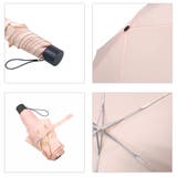 umbe+ 婦人 レディース  UV加工 無地 裾プリント 3段ミニ傘 | アンビープラス | 詳細画像3 