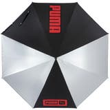 レッド | プーマ 晴雨兼用 シルバーコーティング コンビ 大判70㎝ ジャンプ 長傘 | アンビープラス