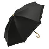 umbe+ 晴雨兼用傘 完全遮光 フリル ショート 折りたたみ傘  50cm | アンビープラス | 詳細画像5 