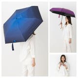 umbe+ 婦人 晴雨兼用 耐風 軽量 完全遮光 グラデーション５段ミニ折傘 | アンビープラス | 詳細画像2 