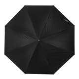 ブラック | umbe+ 男女兼用 晴雨兼用 完全遮光 無地 大判ジャンプ長傘 | アンビープラス