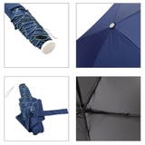 umbe+ 晴雨兼用 完全遮光 刺繍 ブラックコーティング 3段ミニ折傘 | アンビープラス | 詳細画像4