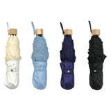 umbe+ 晴雨兼用傘 完全遮光 フリル ３段ミニ傘  55cm | アンビープラス | 詳細画像8 