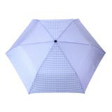 ネイビー | umbe+ 婦人 レディース ギンガムチェック  格子柄 3段ミニ傘 | アンビープラス