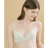ベージュ | ぷっくり上胸と背中すっきり BRAGENIC シンプル BUN101 | une nana cool