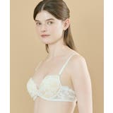 リボンブラレース 胸もとフィットながもち～動いても、キレイはつづく～ 3 | une nana cool | 詳細画像1 