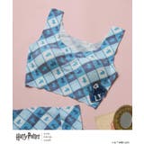 ブルー | 【ハリー・ポッターコラボ】 綿混フラット仕上げノンワイヤーブラ BUN728 | une nana cool