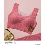 レッド | 【ハリー・ポッターコラボ】 綿混フラット仕上げノンワイヤーブラ BUN728 | une nana cool