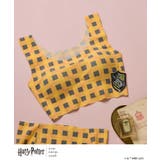 イエロー | 【ハリー・ポッターコラボ】 綿混フラット仕上げノンワイヤーブラ BUN728 | une nana cool