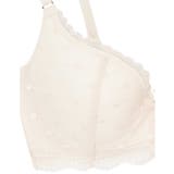 ポルカドットモールド 3/4カップブラジャー ベージュ D75 FB2022 | une nana cool | 詳細画像3 