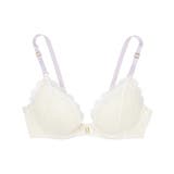 クリーム | ビタードットコットン 3/4カップブラジャー FB2023 | une nana cool