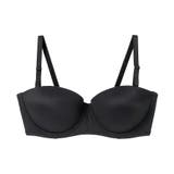 ブラック | モールド ストラップレスブラ JB0111 | une nana cool