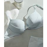 グレー | 胸もとフィットをリボンでキープ リボンブラシンプル JB2000 | une nana cool