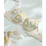 ライトベージュ | バックスタイルまでかわいい Steppe Flower | une nana cool