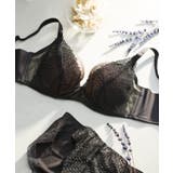 ブラック | さあ、わたし レース 脇高ブラジャー JB2300 | une nana cool