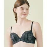 ブラック | 【ほわピタカップがバストに密着＆まるむねキープ】ふゆうする 3 4カップブラ | une nana cool