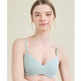 ミント | 【リニューアル】364ブラ シンプル ノンワイヤーブラ JB3760 | une nana cool