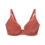 テラコッタ | 小さく見せるブラ ミニマイザーブラ シンプル JB4103 | une nana cool