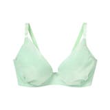 ライトグリーン | 小さく見せるブラ ミニマイザーブラ シンプル JB4103 | une nana cool