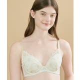 ナチュラル | 小さく見せるブラ ミニマイザーブラ レース JB4104 | une nana cool