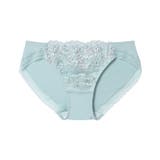 ターコイズブルー | 小さく見せるミニマイザーブラ レース ショーツ JF1005 | une nana cool