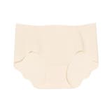 ベージュ | 汗消臭 綿混 フラット仕上げ ショーツ JF1010 | une nana cool