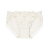 ナチュラル | 小さく見せるミニマイザーブラ レース ショーツ JF1104 | une nana cool