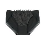 ブラック | 小さく見せるミニマイザーブラ レース ショーツ JF1104 | une nana cool