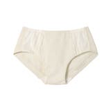アイボリー | 【リニューアル】綿混ビタードットコットン ショーツ JF1780 | une nana cool