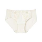 ナチュラル | 小さく見せるミニマイザーブラ レース ショーツ JF2104 | une nana cool