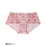 レッド | MADE WITH シモジマ 総レースショーツ JF2522 | une nana cool