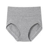 シルバーグレー | 364コットン ハイウエストショーツ JF2731 | une nana cool