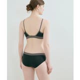 綿ベア天竺 カラーブロッキング ノンワイヤーブラジャー LB1073 | une nana cool | 詳細画像11 