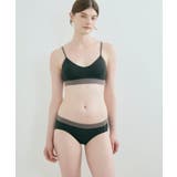 綿ベア天竺 カラーブロッキング ノンワイヤーブラジャー LB1073 | une nana cool | 詳細画像9 