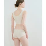 汗消臭 綿混フラット仕上げ ノンワイヤーブラ LB1079 | une nana cool | 詳細画像3 