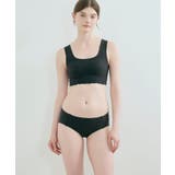 汗消臭 綿混フラット仕上げ ノンワイヤーブラ LB1079 | une nana cool | 詳細画像5 