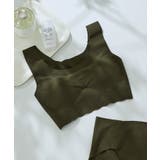 汗消臭 綿混フラット仕上げ ノンワイヤーブラ LB1079 | une nana cool | 詳細画像8 