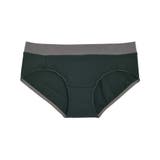 ブラック | 綿ベア天竺 カラーブロッキング ショーツ LF1073 | une nana cool